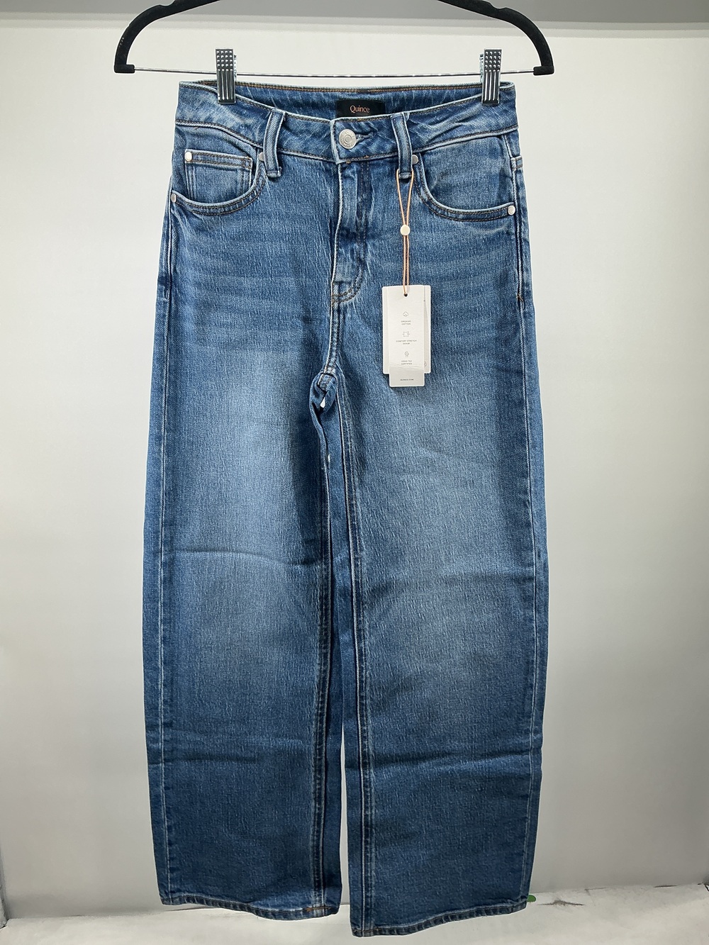Bella Stretch Relaxed Straight Jeans - 28"